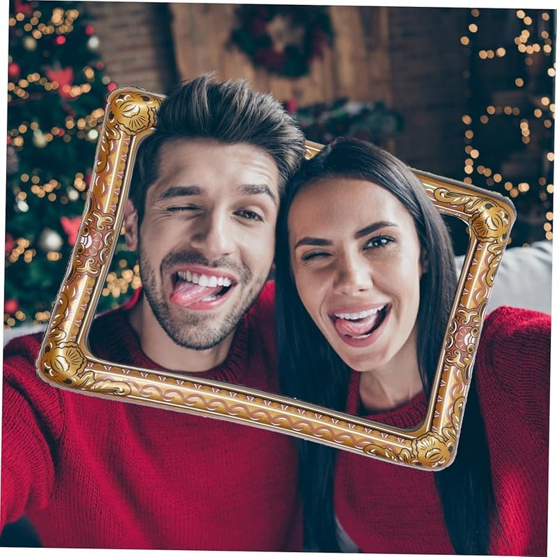 Inflatable Selfie Frame Photo Prop For Christmas Birthday Party Family Gathering - Image 5